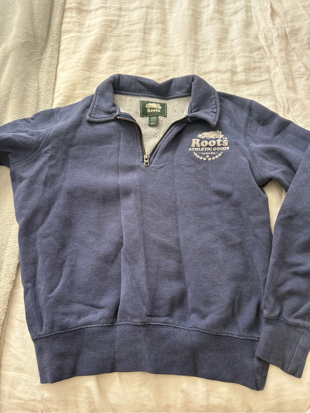 Roots Quarter-Zip Sweater